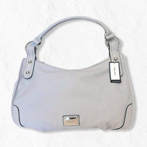 NWT Cobblestone Grey Nine West Boston Hobo Bag